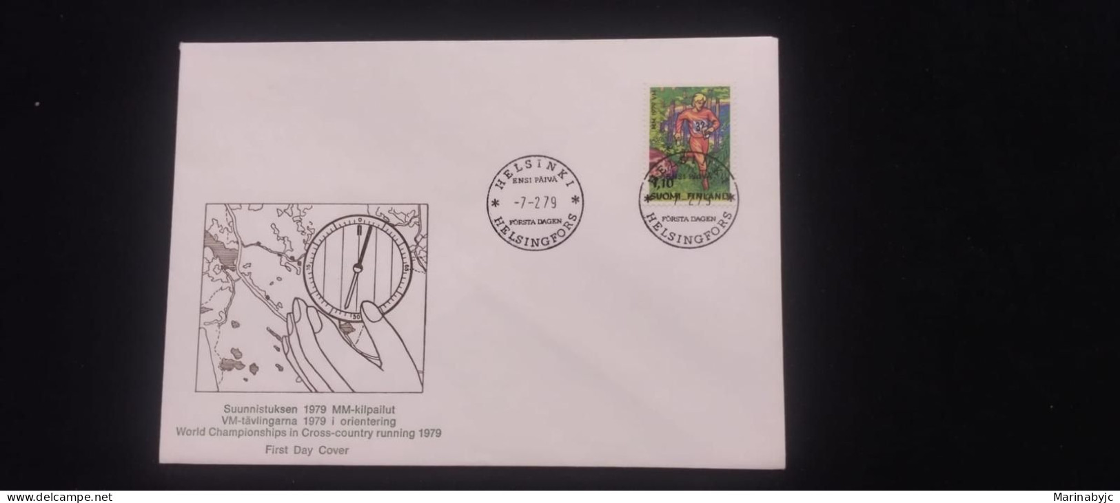 C) 1979. FINLAND. FDC. WORLD ORIENTATION CHAMPIONSHIP. XF - Andere-Europa