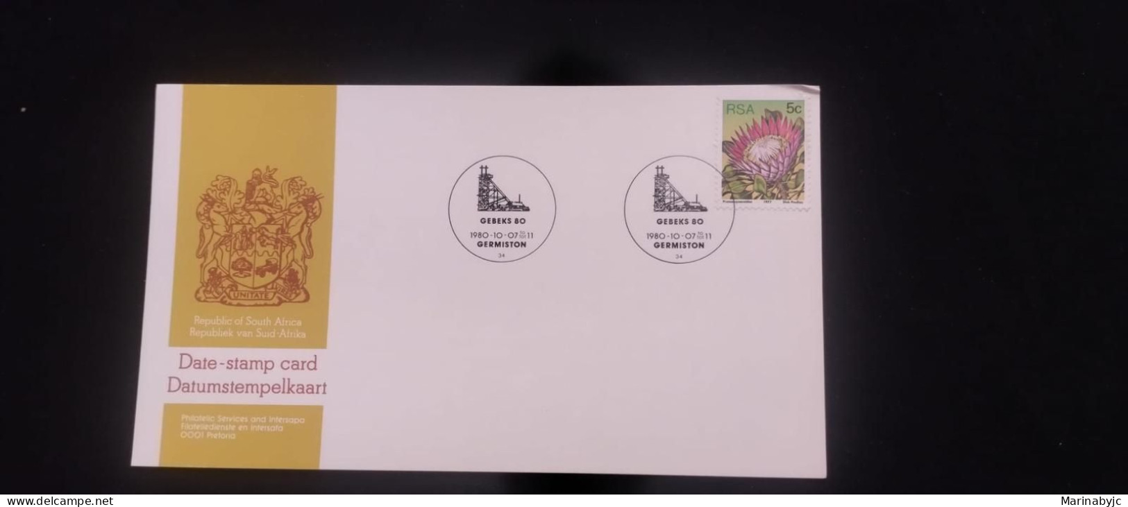 C) 1980. SOUTH AFRICA. FDC. 50TH ANNIVERSARY OF A.L.C. XF - Autres - Afrique