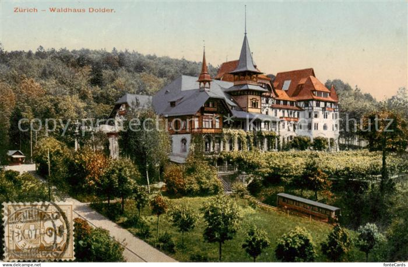 13792919 Zuerich ZH Waldhaus Dolder Aussenansicht Zuerich ZH - Sonstige & Ohne Zuordnung