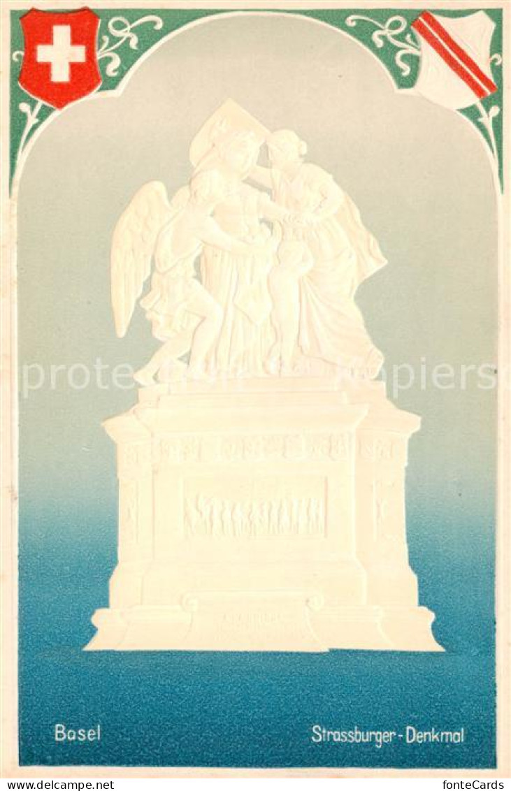 13792559 Basel BS Strassburger Denkmal Basel BS - Altri & Non Classificati