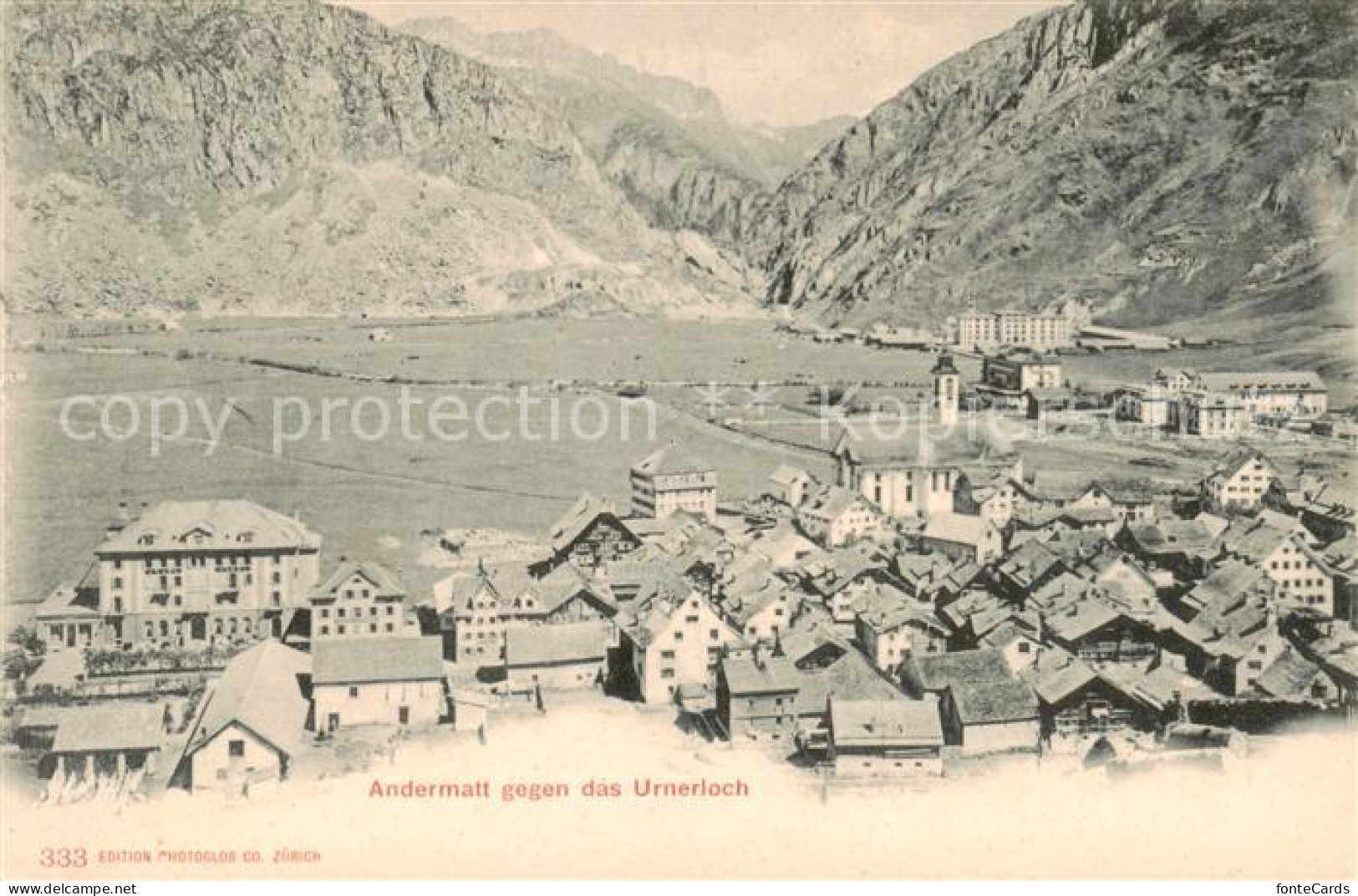 13792417 Andermatt UR Andermatt Geg. D. Urnerloch  - Autres & Non Classés