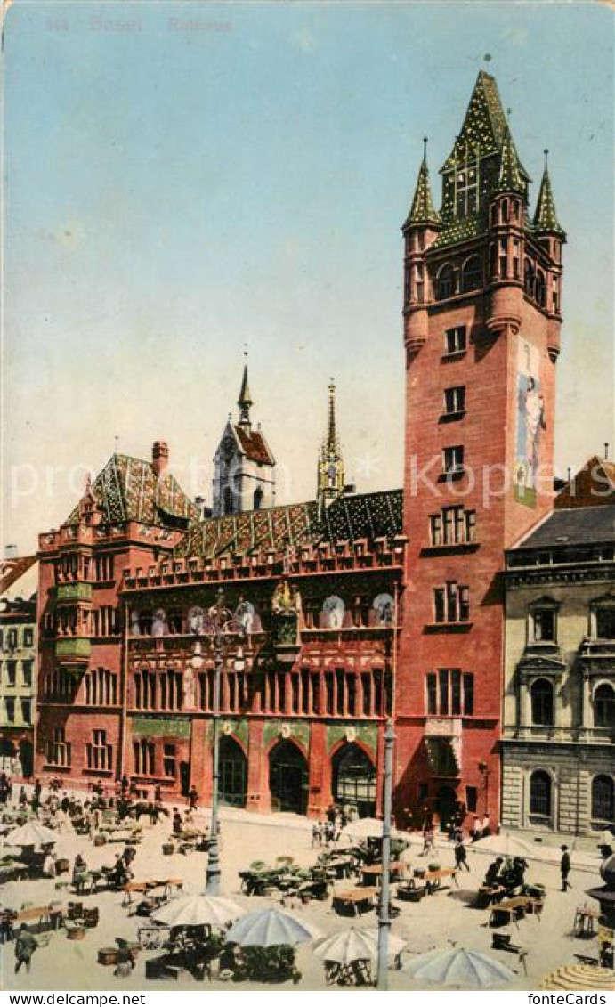 13792257 Basel BS Rathaus Basel BS - Altri & Non Classificati