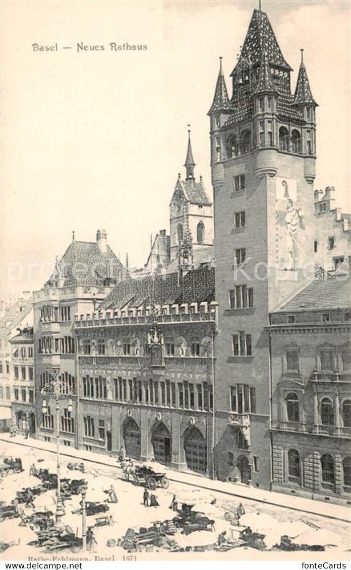 13792227 Basel BS Neues Rathaus Basel BS - Andere & Zonder Classificatie