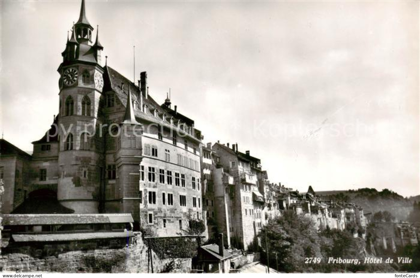 13791969 Fribourg FR Hotel De Ville Fribourg FR - Altri & Non Classificati