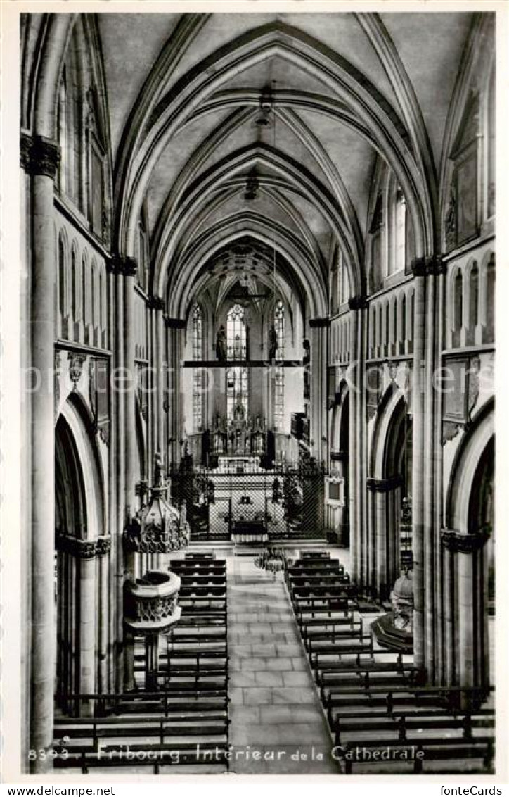 13791967 Fribourg FR Interieur De La Cathedrale Fribourg FR - Sonstige & Ohne Zuordnung