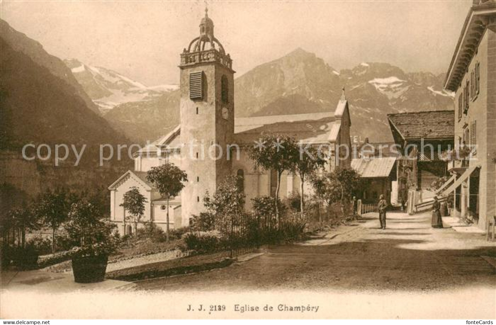 13791519 Madiswil BE Eglise De Champery  - Autres & Non Classés