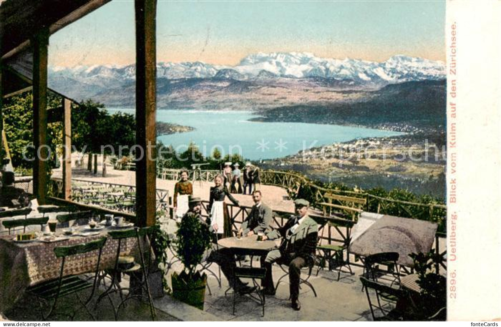 13790979 Uetliberg ZH Restaurant Uto-Kulm - Blick A. D. Zuerichsee Uetliberg ZH - Other & Unclassified