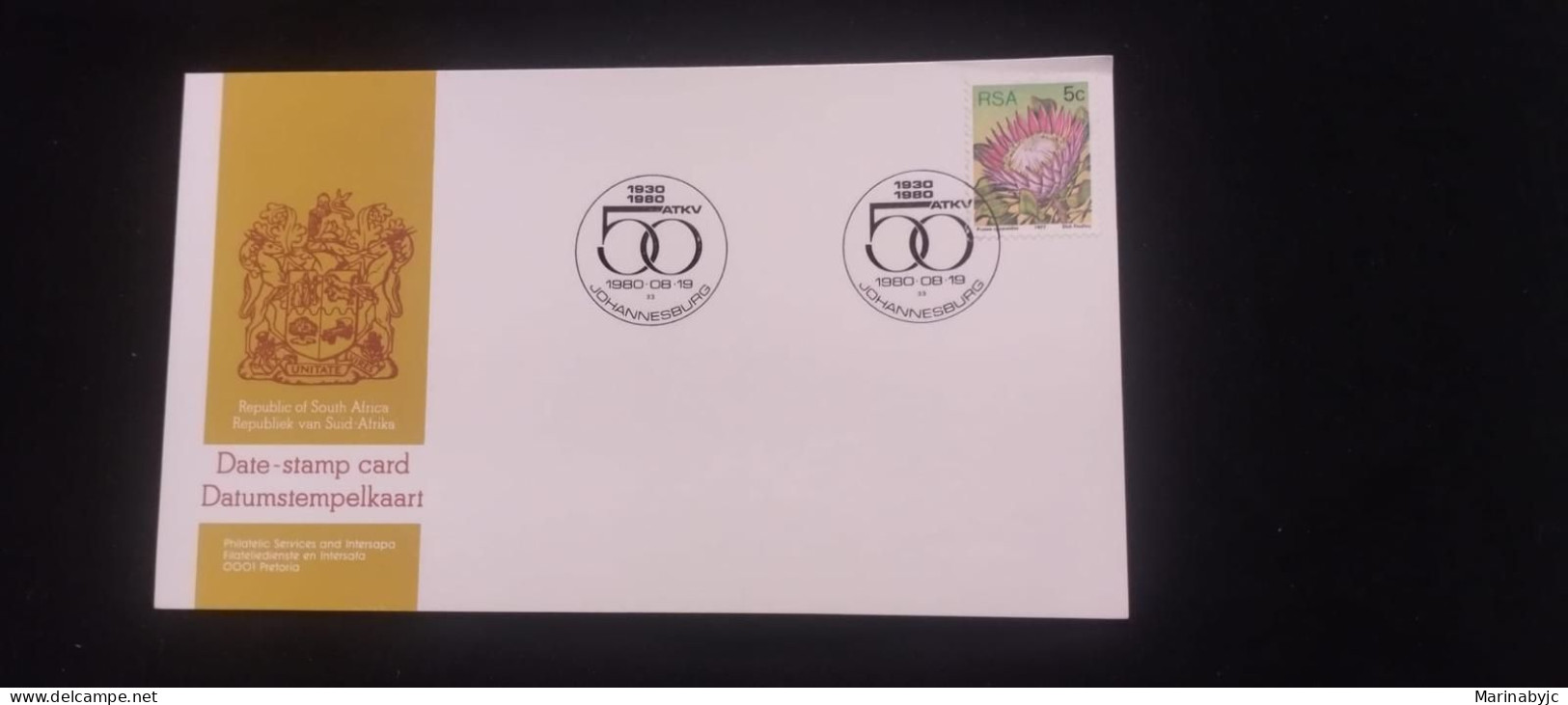 C) 1980. SOUTH AFRICA. FDC. 50TH ANNIVERSARY OF A.L.C. XF - Africa (Other)