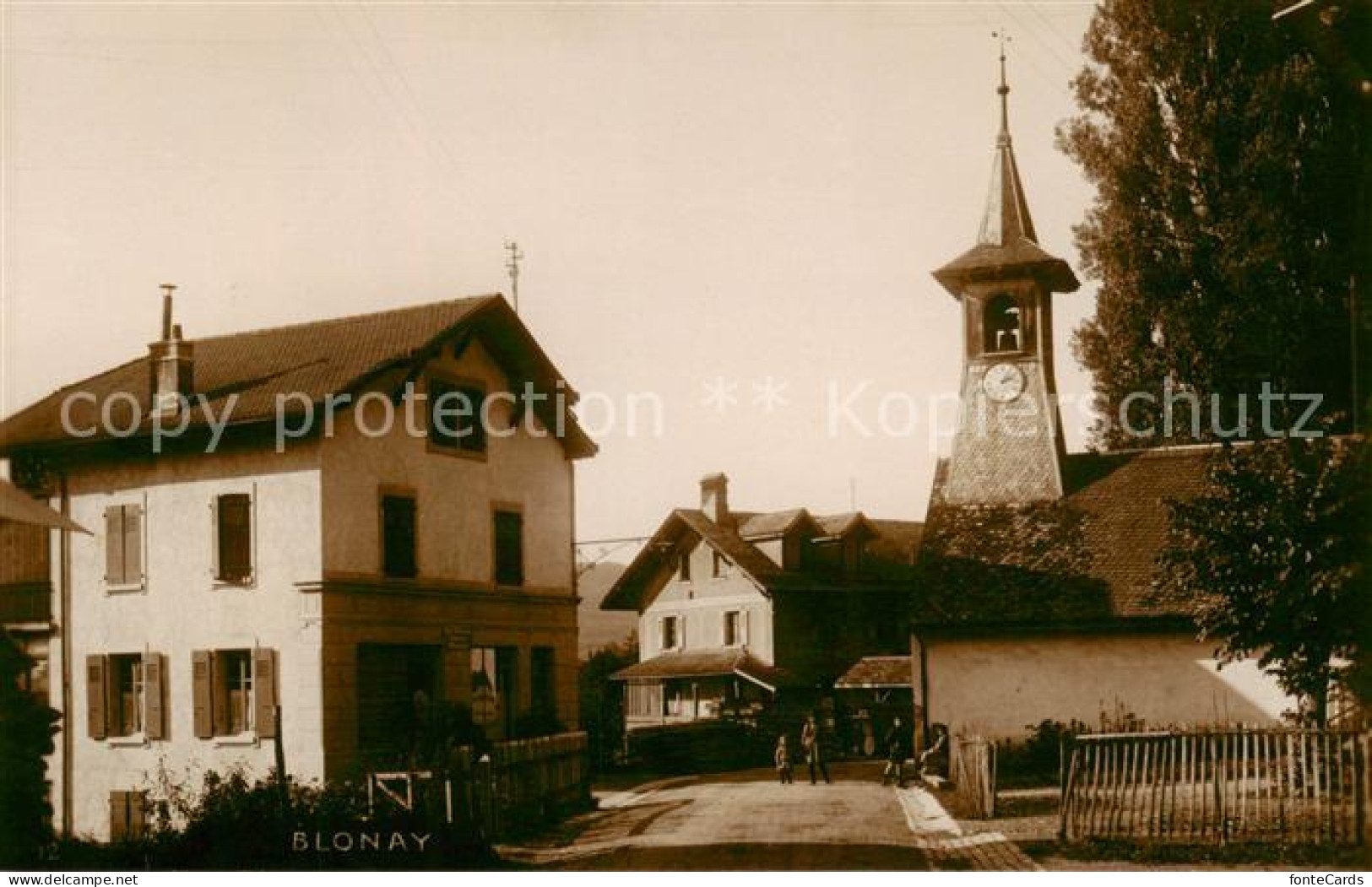 13790727 Blonay VD Dorfpartie  - Sonstige & Ohne Zuordnung