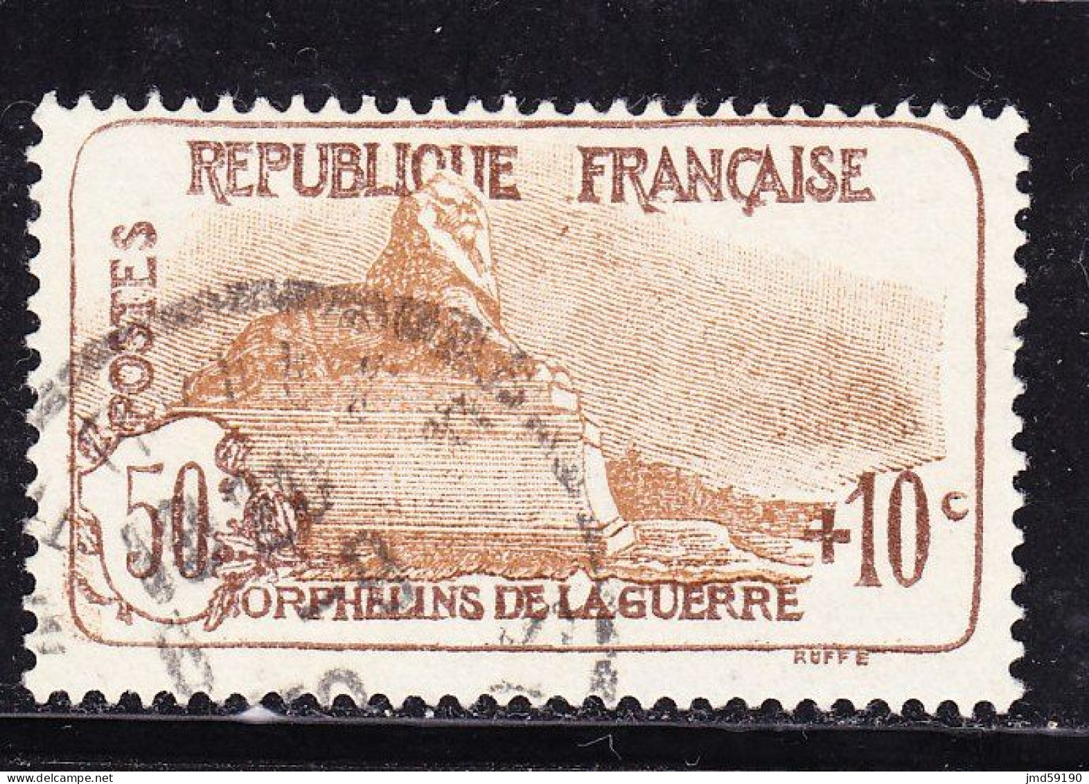 FRANCE Timbre Oblitéré N° 230, Au Profit Des Orphelins De La Guerre - Used Stamps