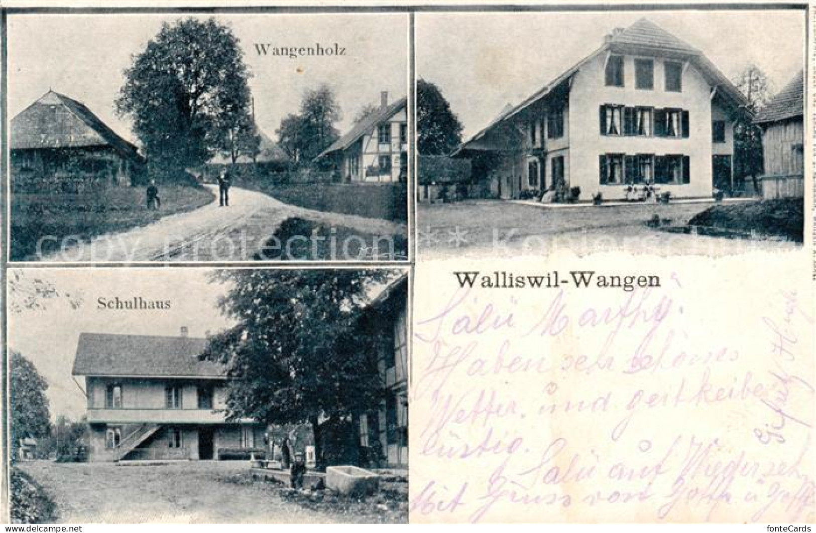 13790287 Walliswil Wangen Wangenholz Schulhaus Walliswil Wangen - Andere & Zonder Classificatie
