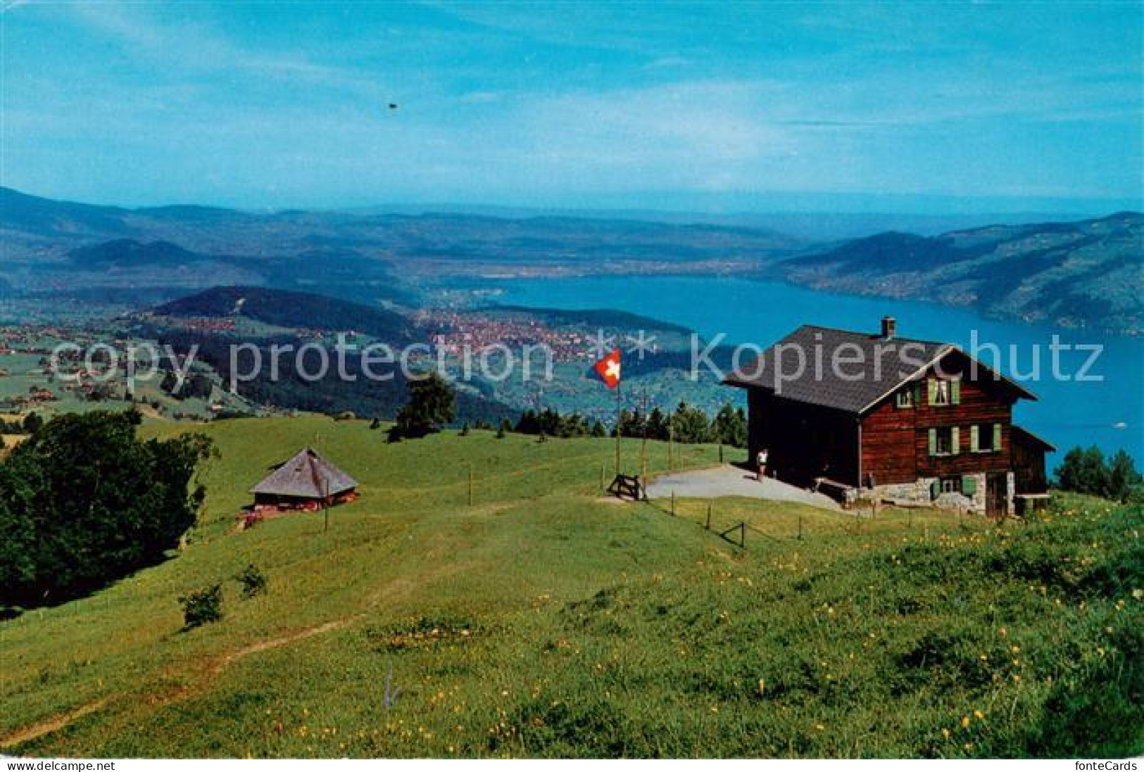 13790199 Aeschi Spiez BE Skihaus Aeschiallmend Blick Auf Thunersee  - Other & Unclassified