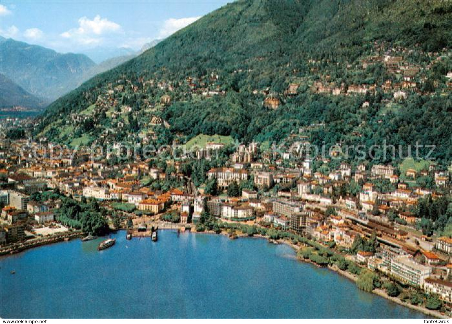 13788729 Locarno Lago Maggiore In Alto Madonna Del Sasso Orselina Locarno Lago M - Andere & Zonder Classificatie