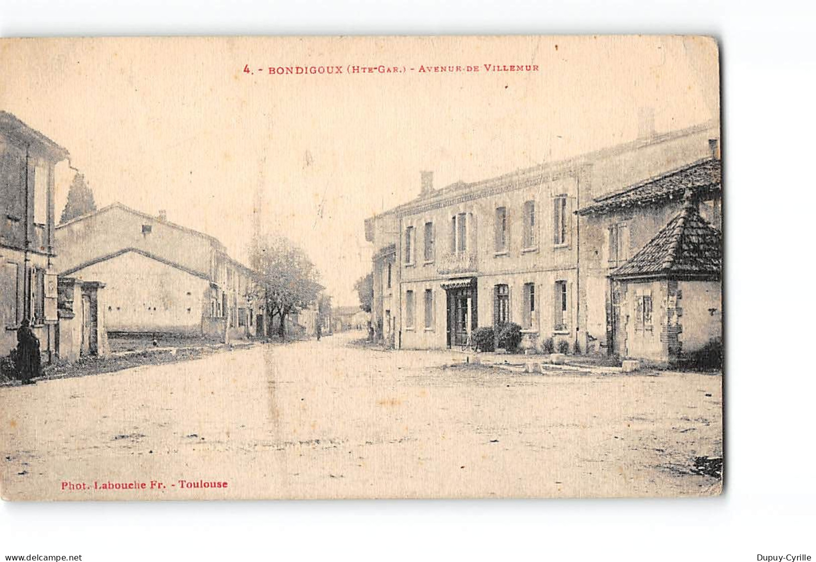 BONDIGOUX - Avenue De Villemur - état - Sonstige & Ohne Zuordnung