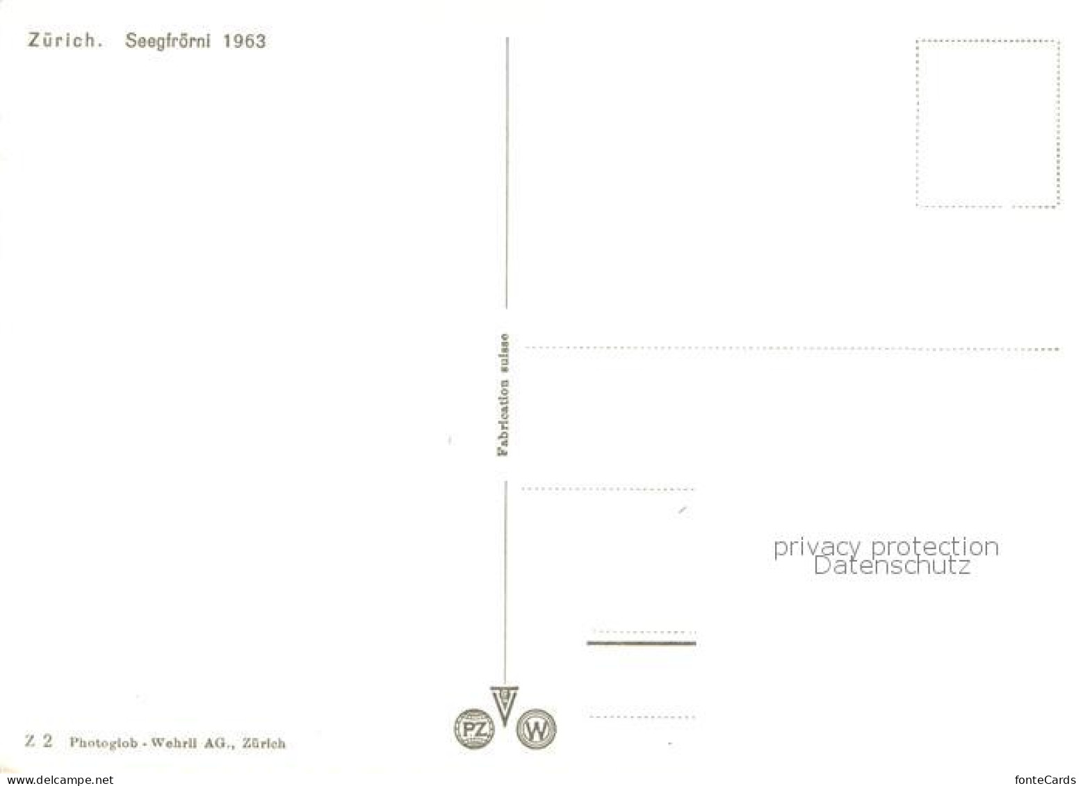 13783719 Zuerich ZH Fliegeraufnahme Seegfroerni Zuerich ZH - Altri & Non Classificati