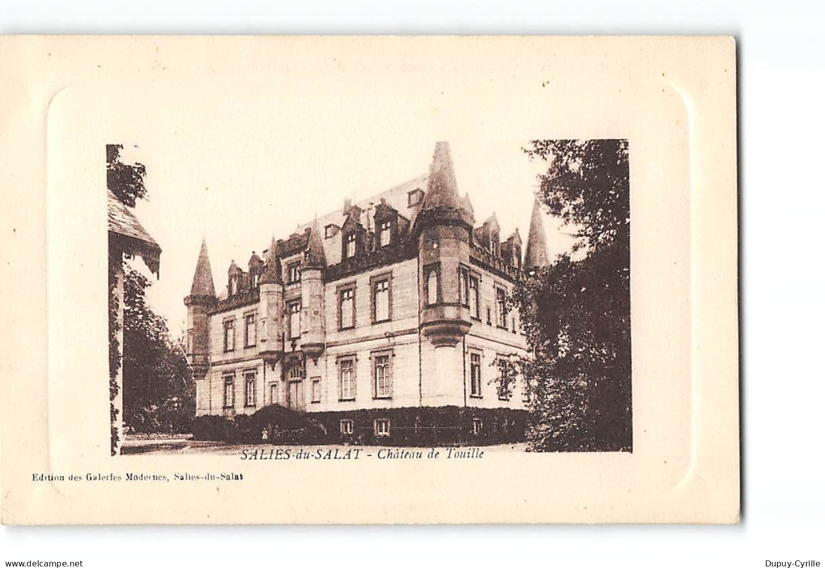 SALIES DU SALAT - Château De Touille - Très Bon état - Salies-du-Salat