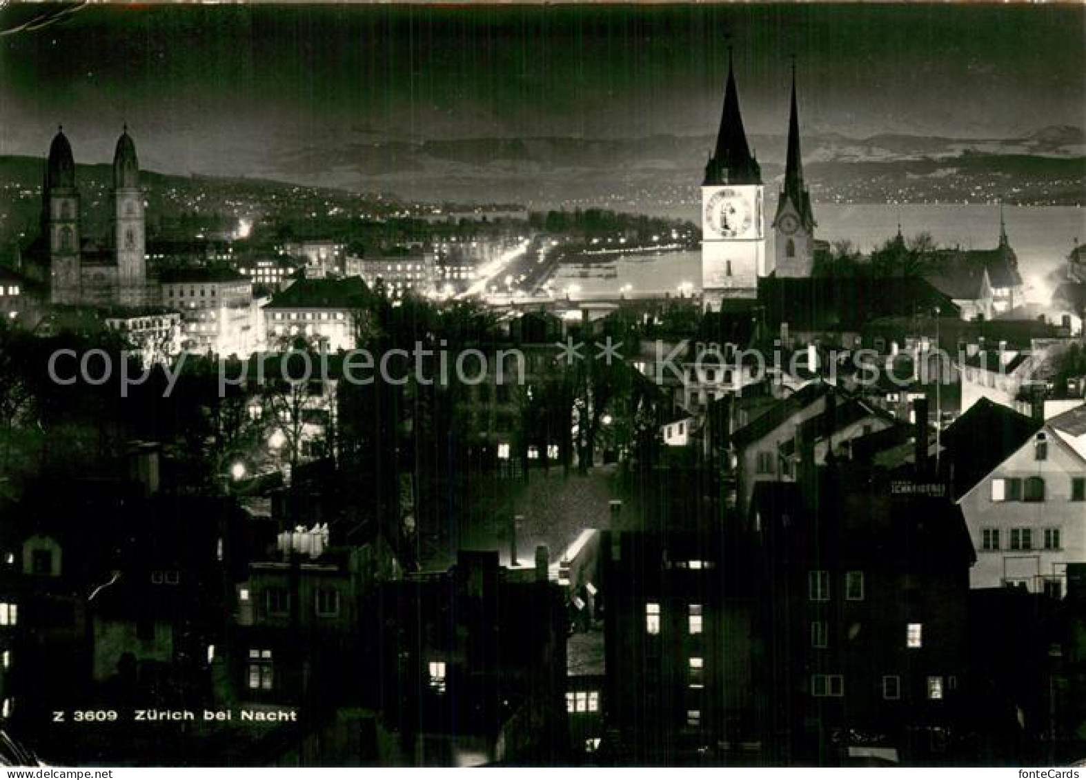 13782319 Zuerich ZH Bei Nacht Zuerich ZH - Sonstige & Ohne Zuordnung