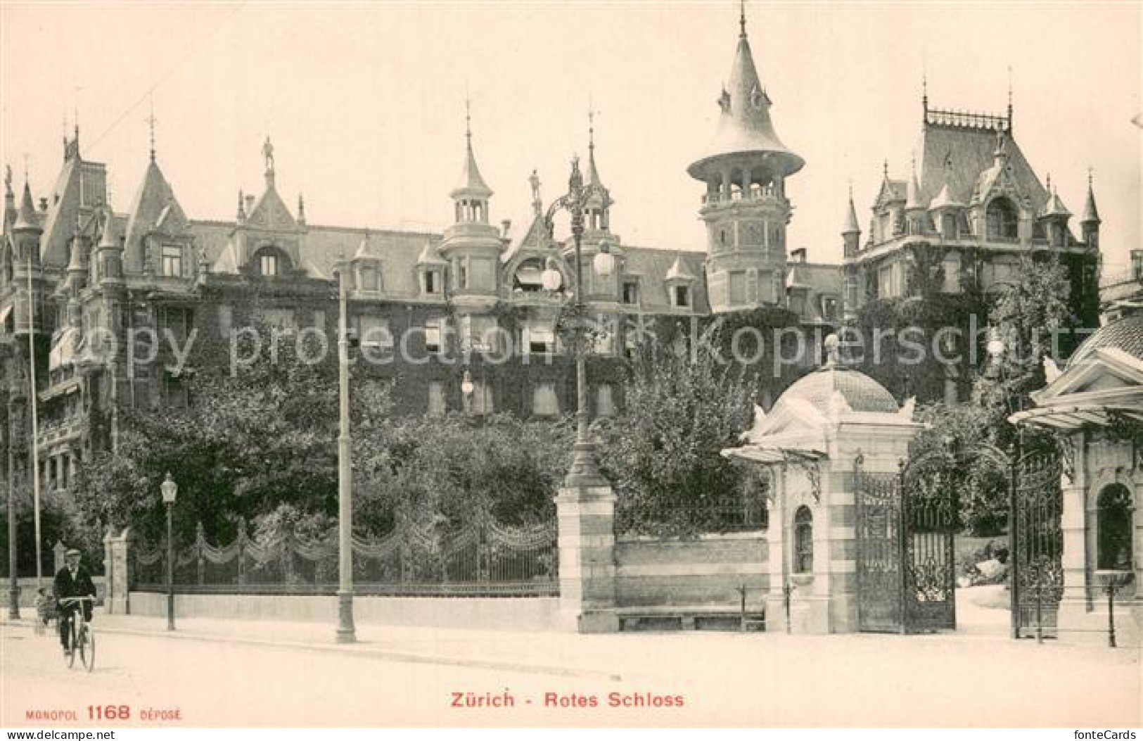 13781819 Zuerich ZH Rotes Schloss Zuerich ZH - Autres & Non Classés