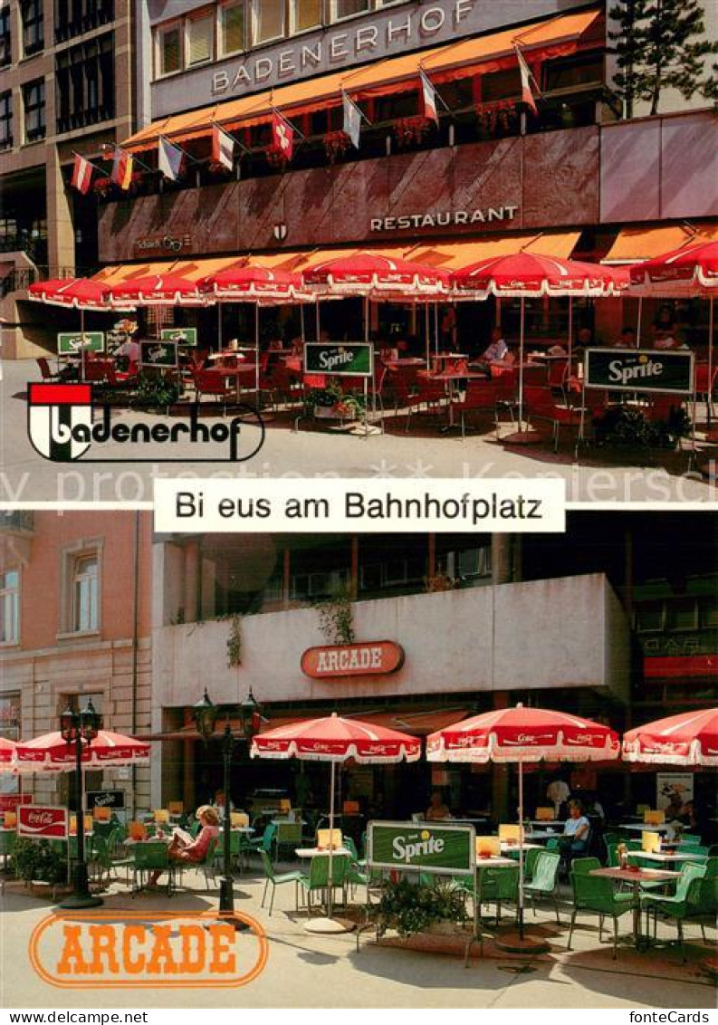 13781319 Baden  AG Restaurant Badenerhof Cafeteria Arcade  - Other & Unclassified