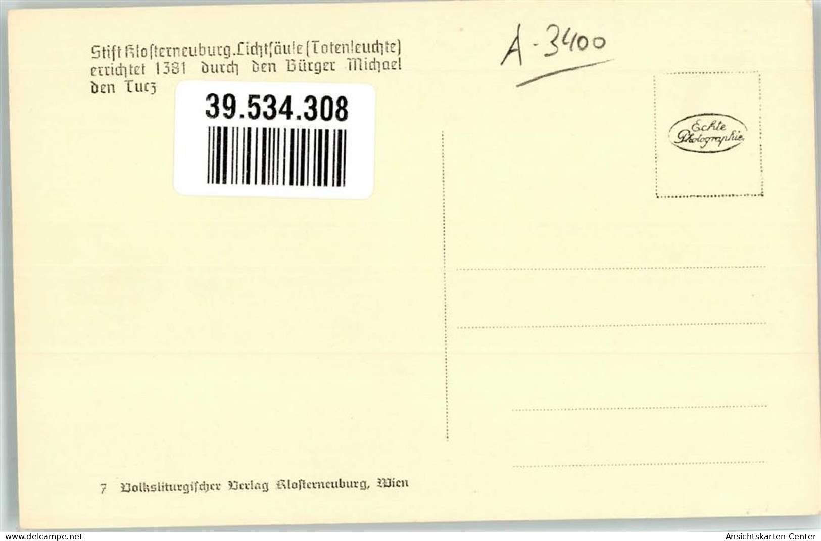 39534308 - Klosterneuburg - Autres & Non Classés