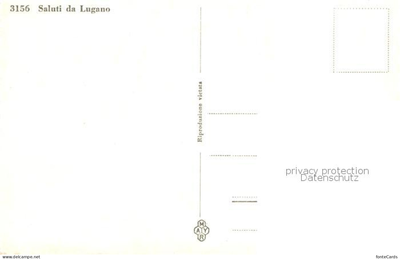 13775649 Lugano Lago Di Lugano Teilansichten M. See-Ansichten Lugano Lago Di Lug - Autres & Non Classés