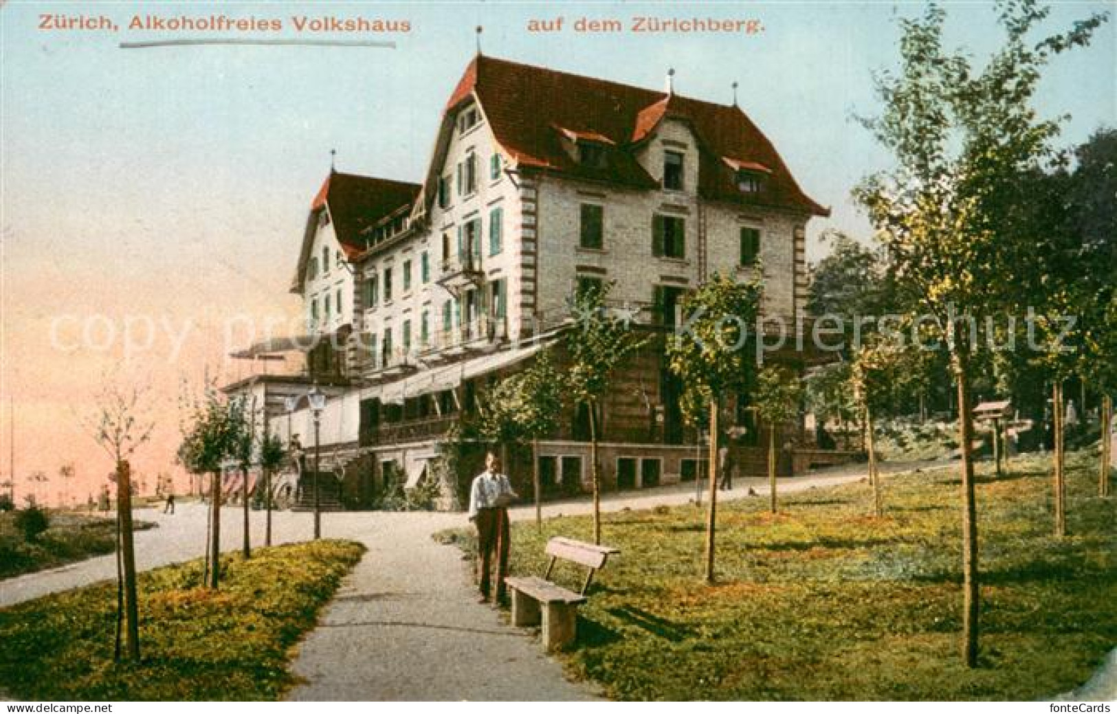 13774419 Zuerichberg ZH Alkoholfreies Volkshaus Restaurant Zuerichberg ZH - Sonstige & Ohne Zuordnung