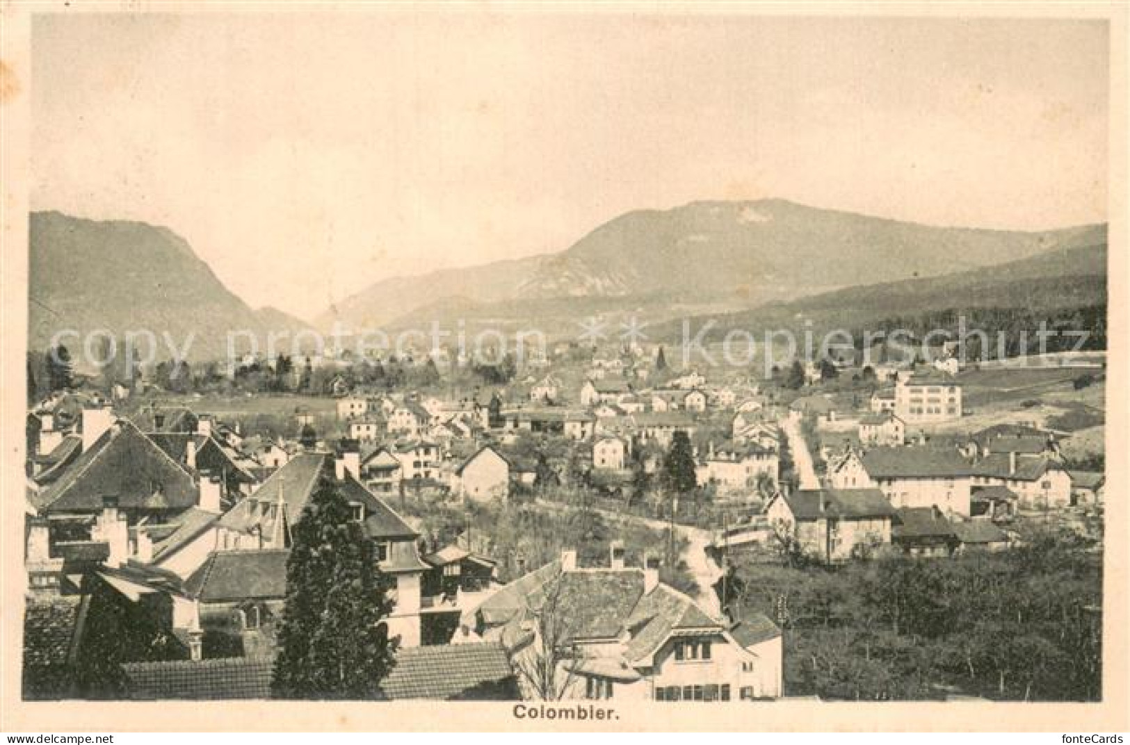 13770239 Colombier  NE Stadtpanorama  - Sonstige & Ohne Zuordnung