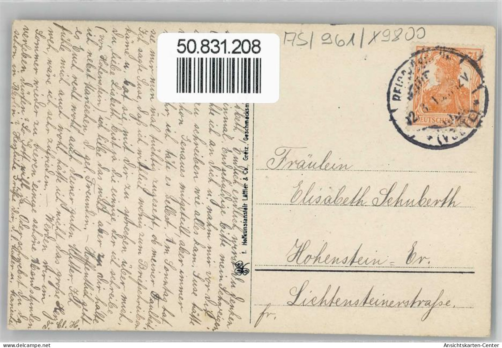 50831208 - Reichenbach , Vogtl - Sonstige & Ohne Zuordnung