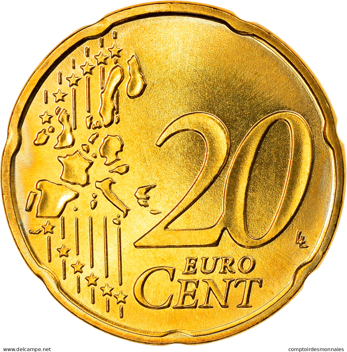 République Fédérale Allemande, 20 Euro Cent, 2006, Hambourg, SPL, Laiton - Duitsland