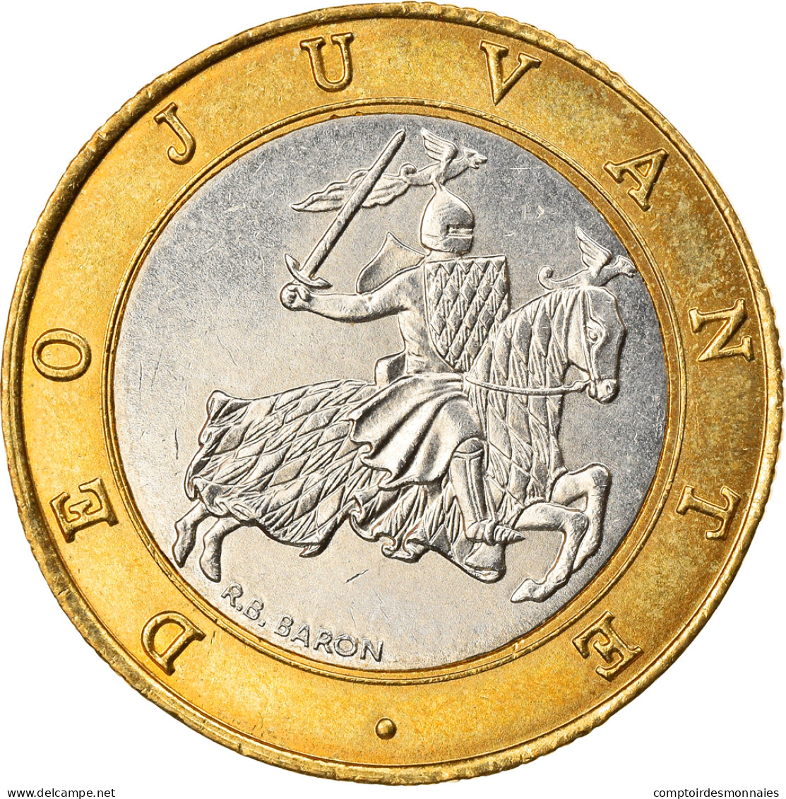 Monnaie, Monaco, Rainier III, 10 Francs, 1997, SUP, Bi-Metallic, Gadoury:160 - 1960-2001 Neue Francs