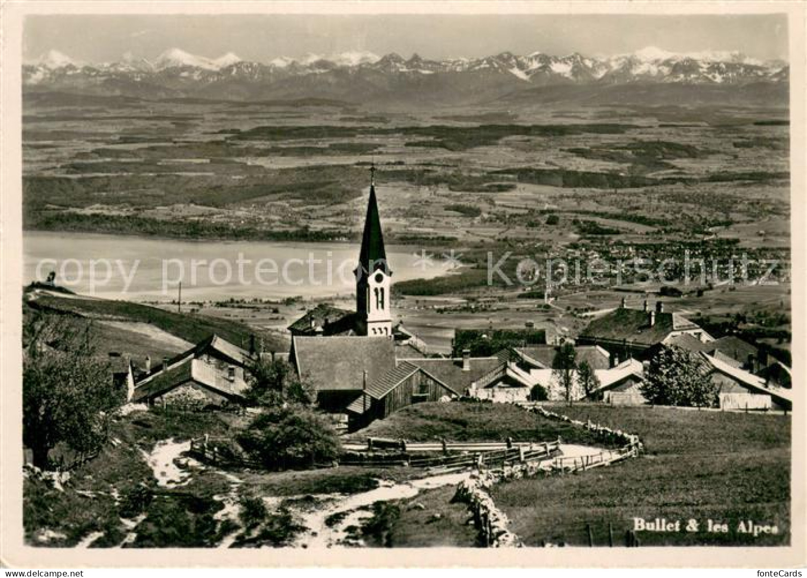 13760829 Bullet VD Gesamtansicht M. Alpen  - Autres & Non Classés