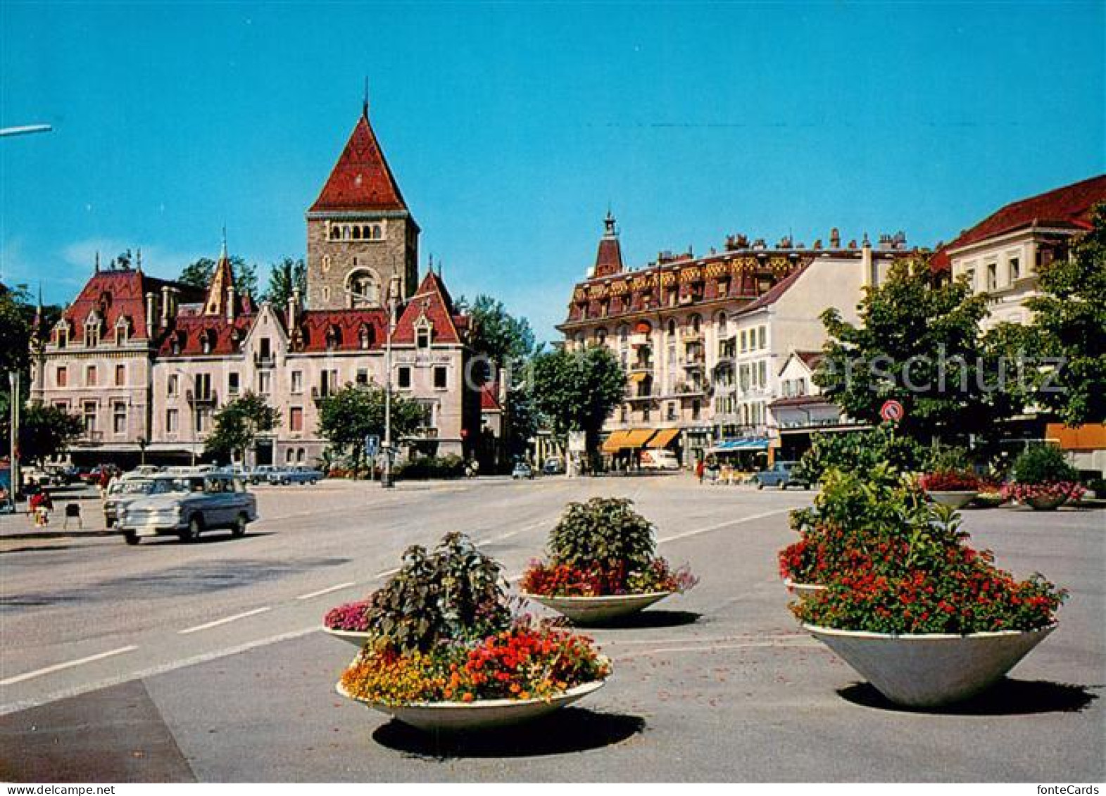 13760079 Lausanne Ouchy Stadtansicht Lausanne Ouchy - Andere & Zonder Classificatie