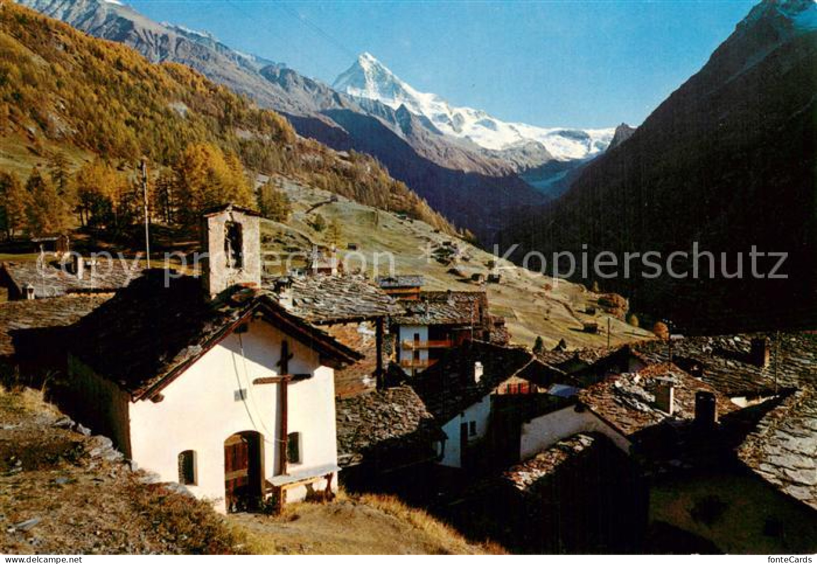 13759669 La Forcla D Herens Dt Blanche Et Glacier De Ferpecle La Chapelle La For - Other & Unclassified