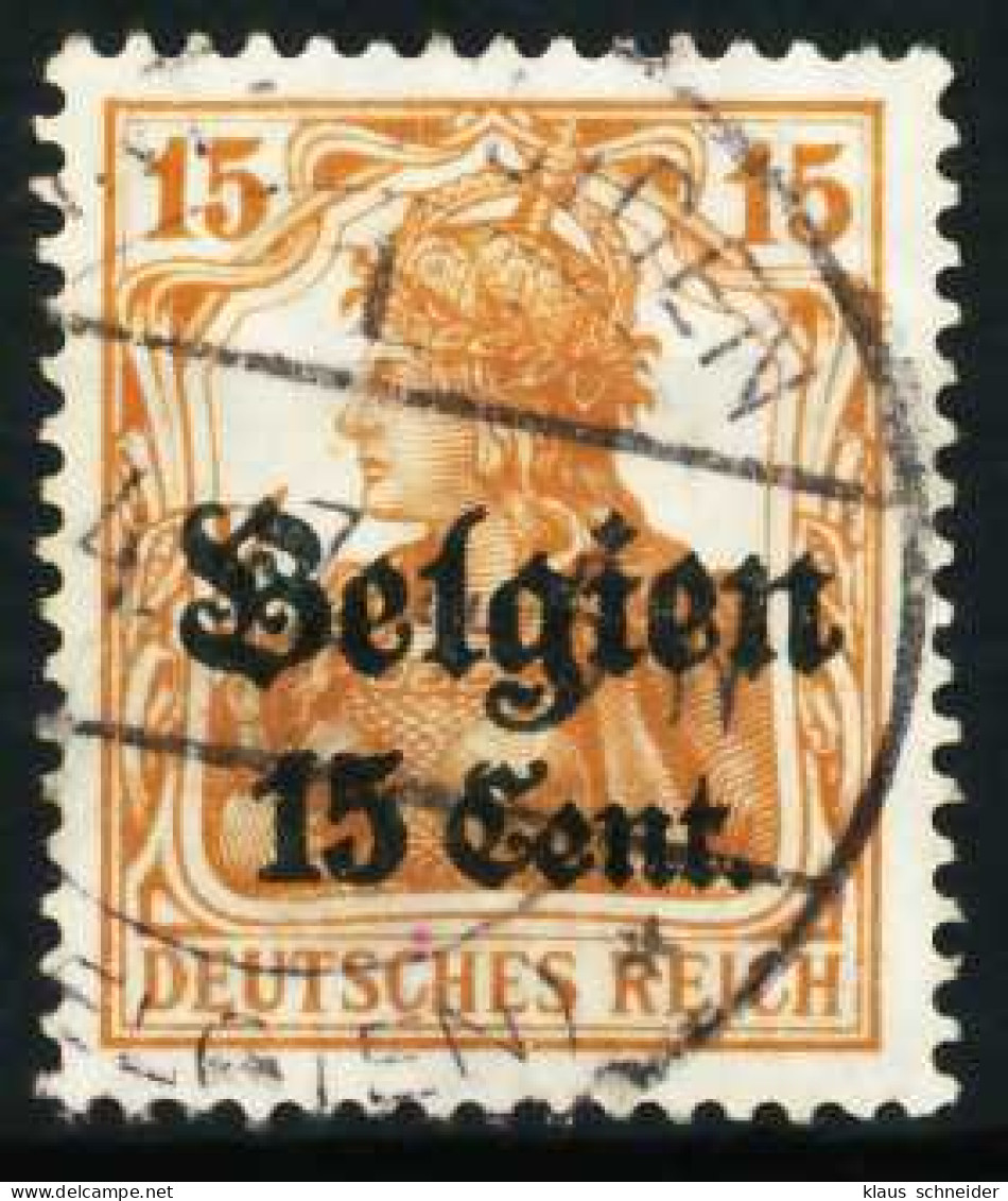 BES 1WK LP BELGIEN Nr 15I Gestempelt X629CAA - Bezetting 1914-18