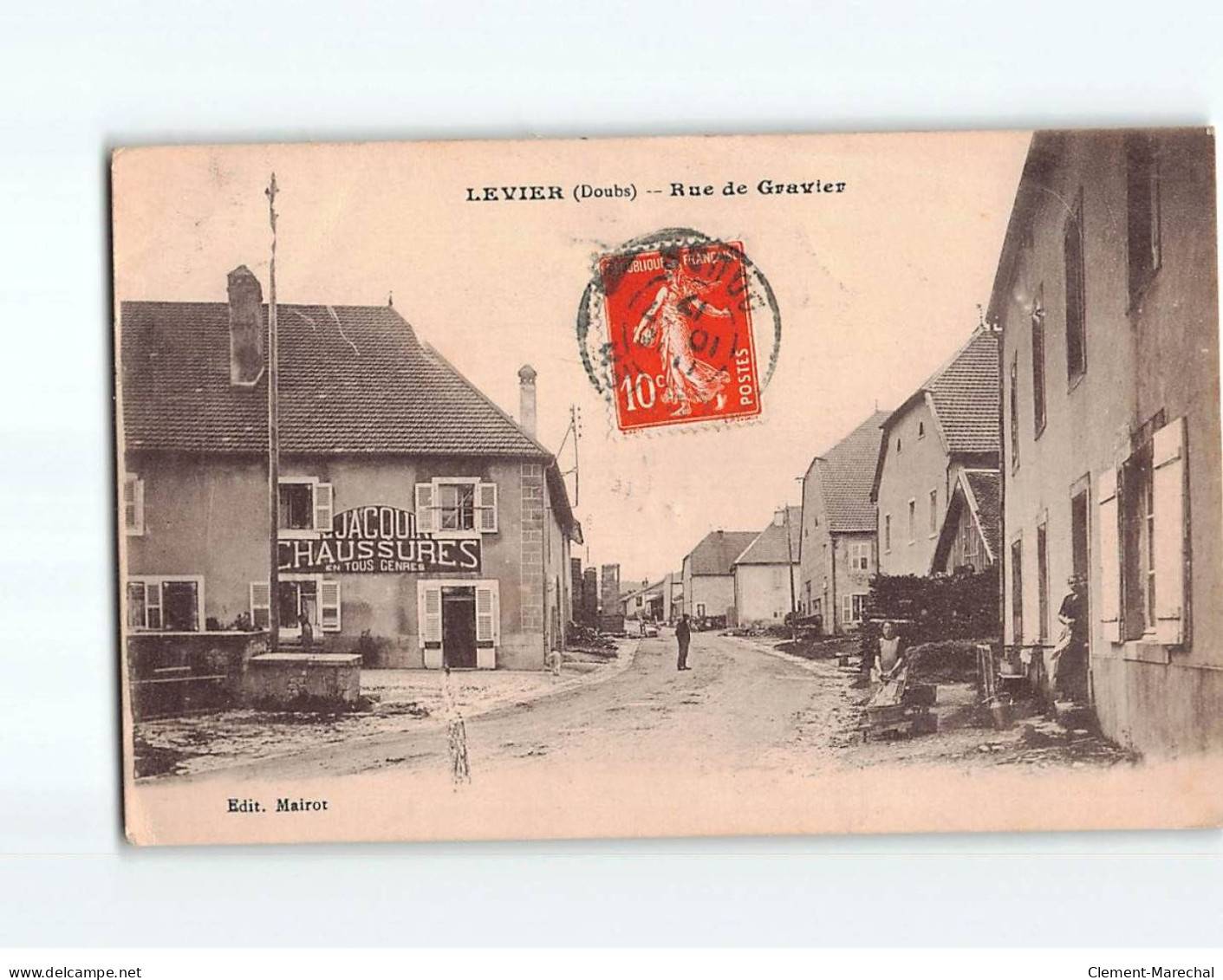 LEVIER : Rue De Gravier - état - Sonstige & Ohne Zuordnung