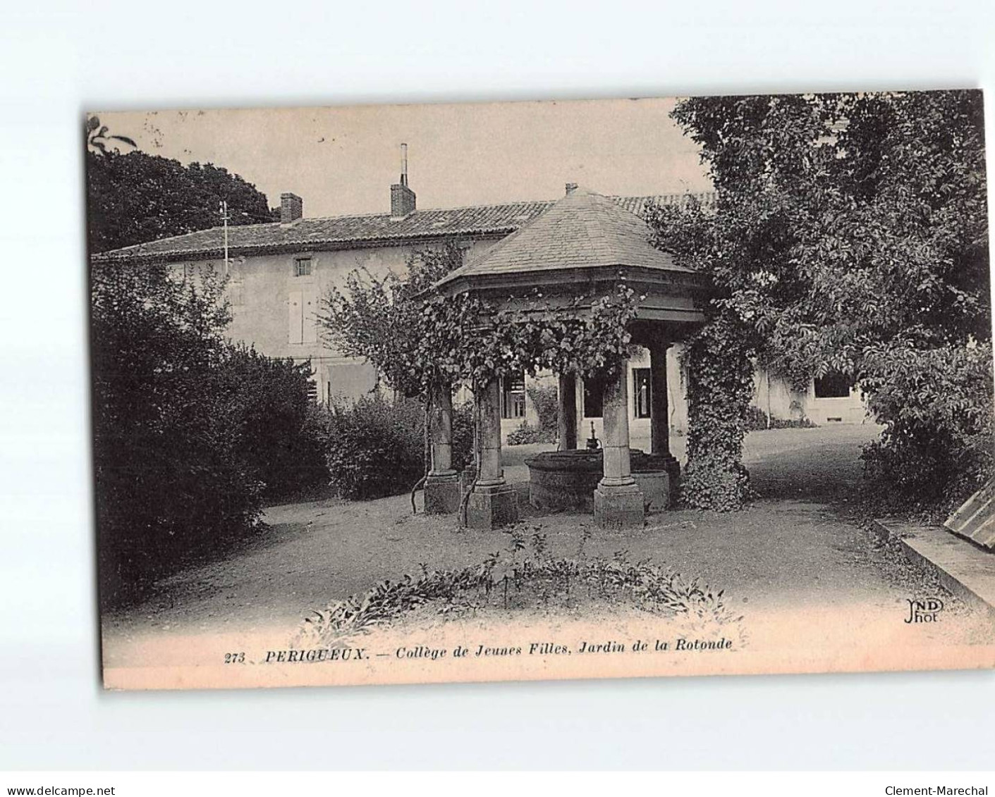 PERIGUEUX : Collège De Jeunes Filles, Jardin De La Rotonde - Très Bon état - Périgueux