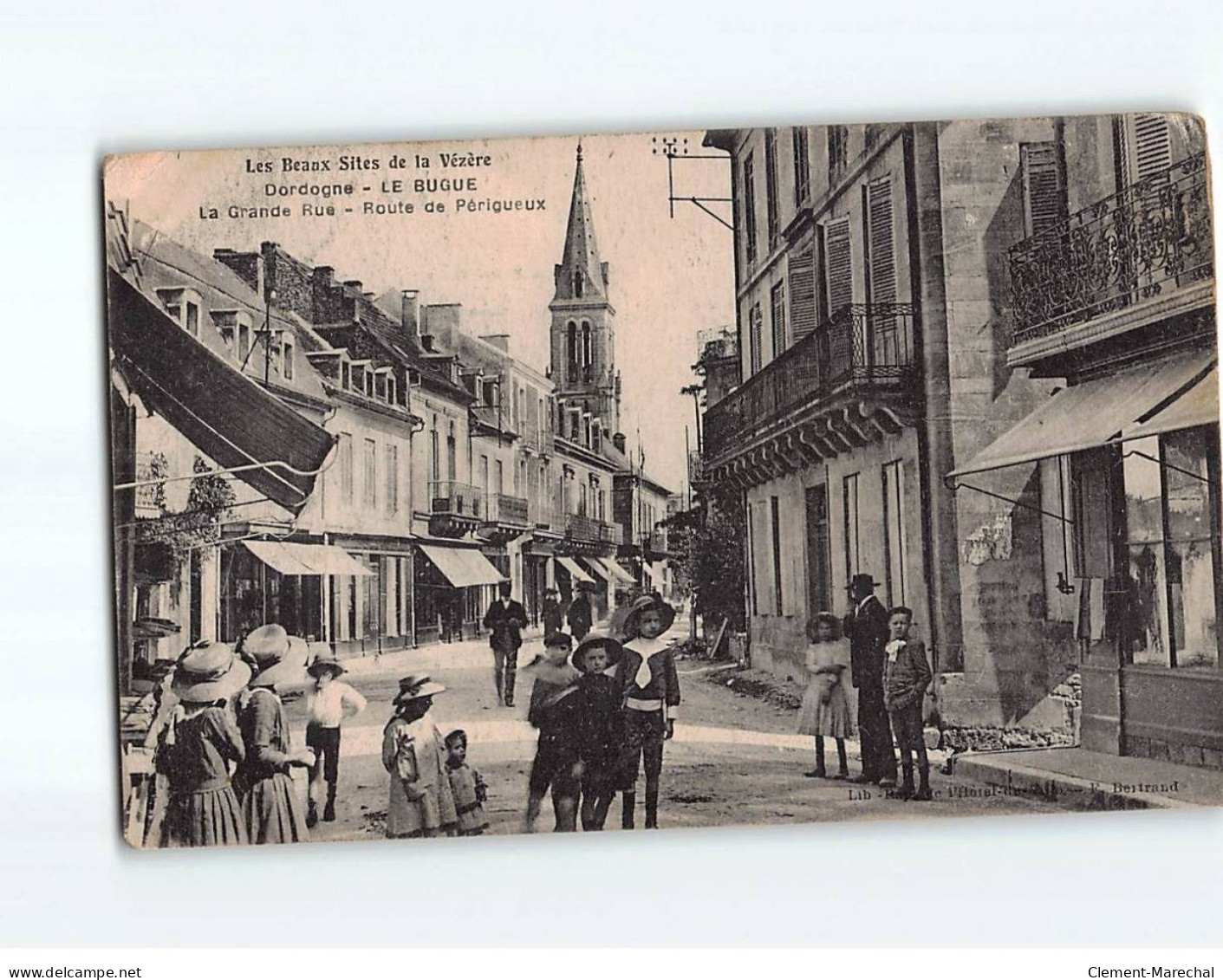 LE BUGUE : La Grande Rue, Route De Périgueux - état - Andere & Zonder Classificatie