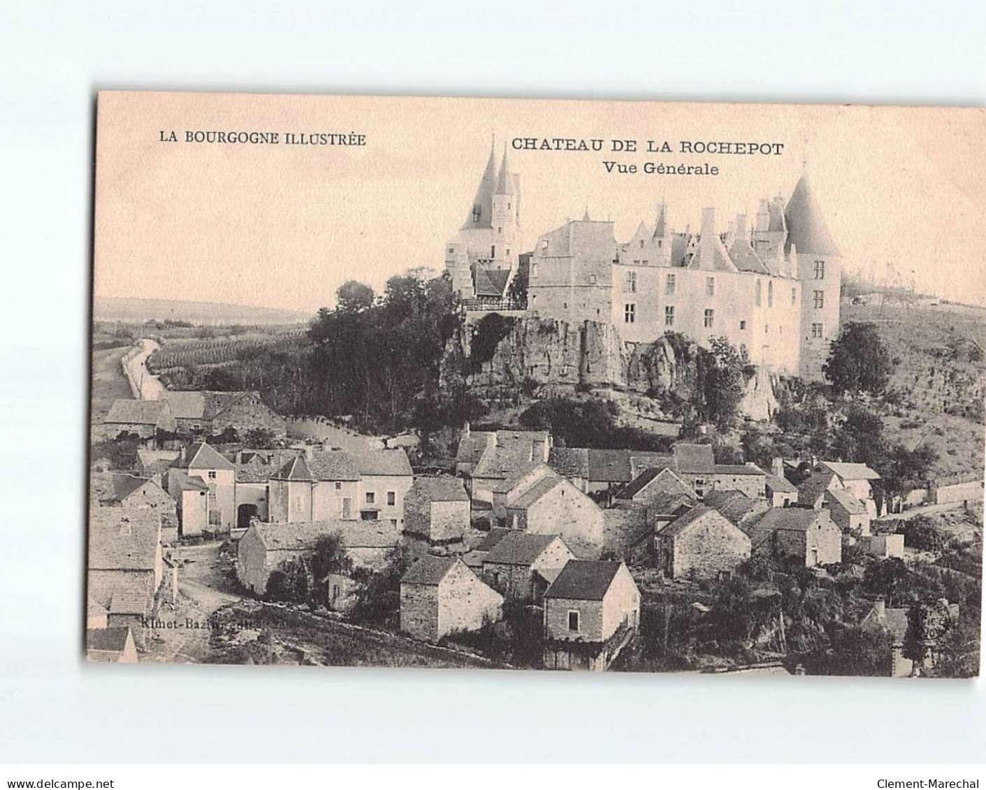 Château De La Rochepot, Vue Générale - Très Bon état - Autres & Non Classés