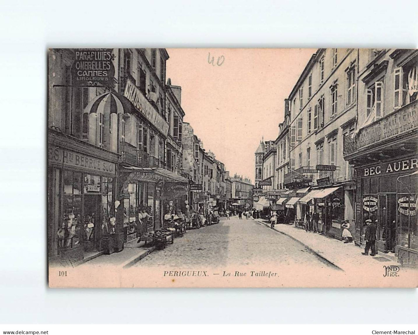 PERIGUEUX : La Rue Taillefer - Très Bon état - Périgueux