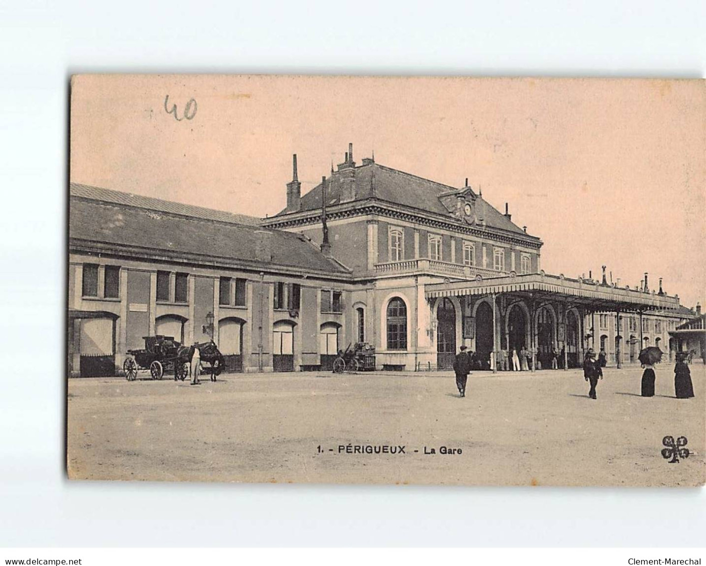 PERIGUEUX : La Gare - état - Périgueux