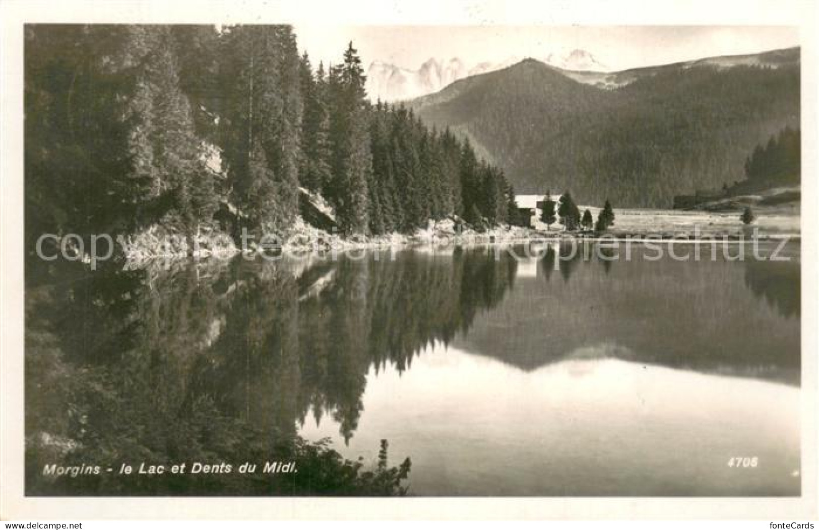 13759619 Morgins Le Lac Et Dents Du Midi Morgins - Andere & Zonder Classificatie