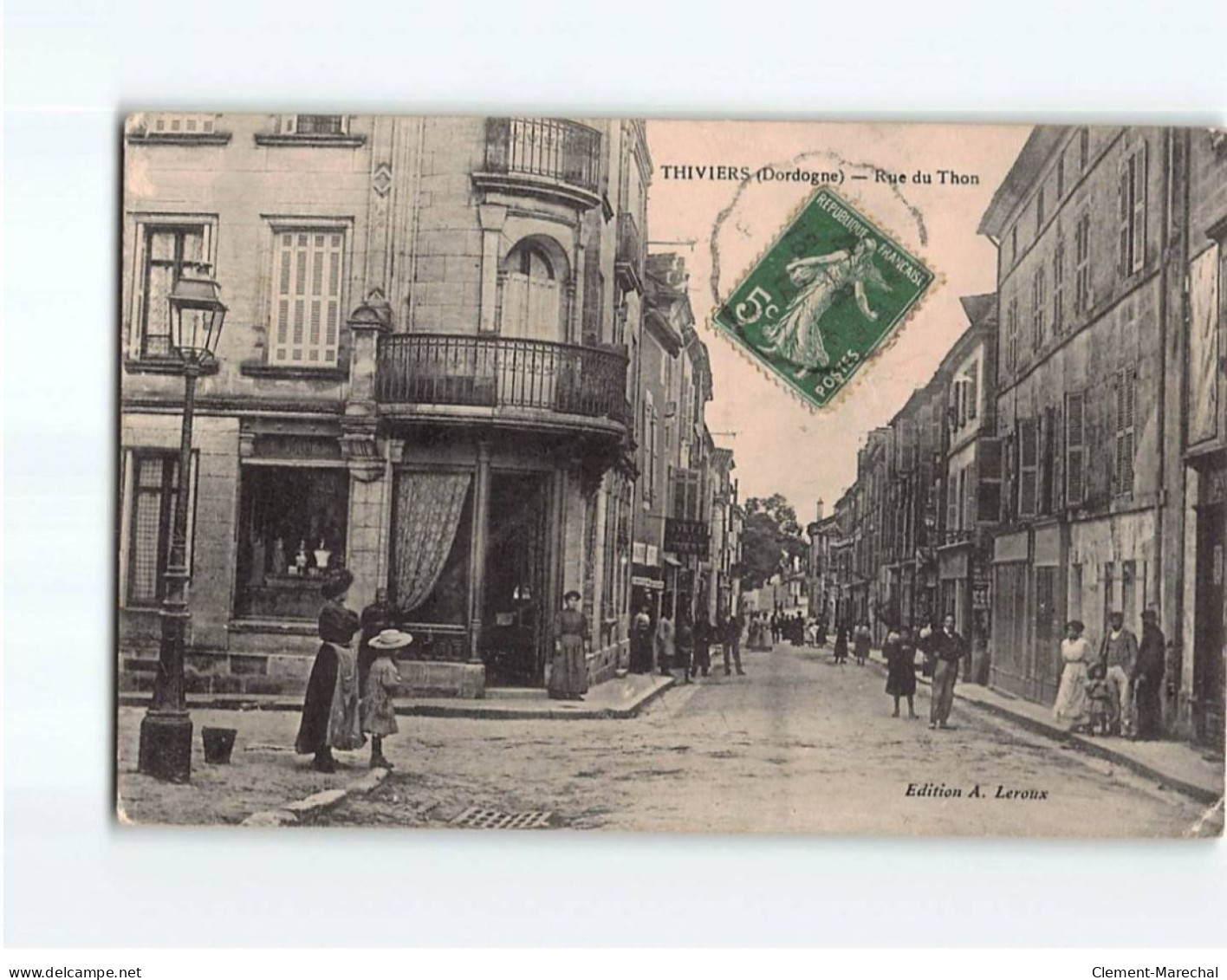 THIVIERS : Rue Du Thon - état - Thiviers