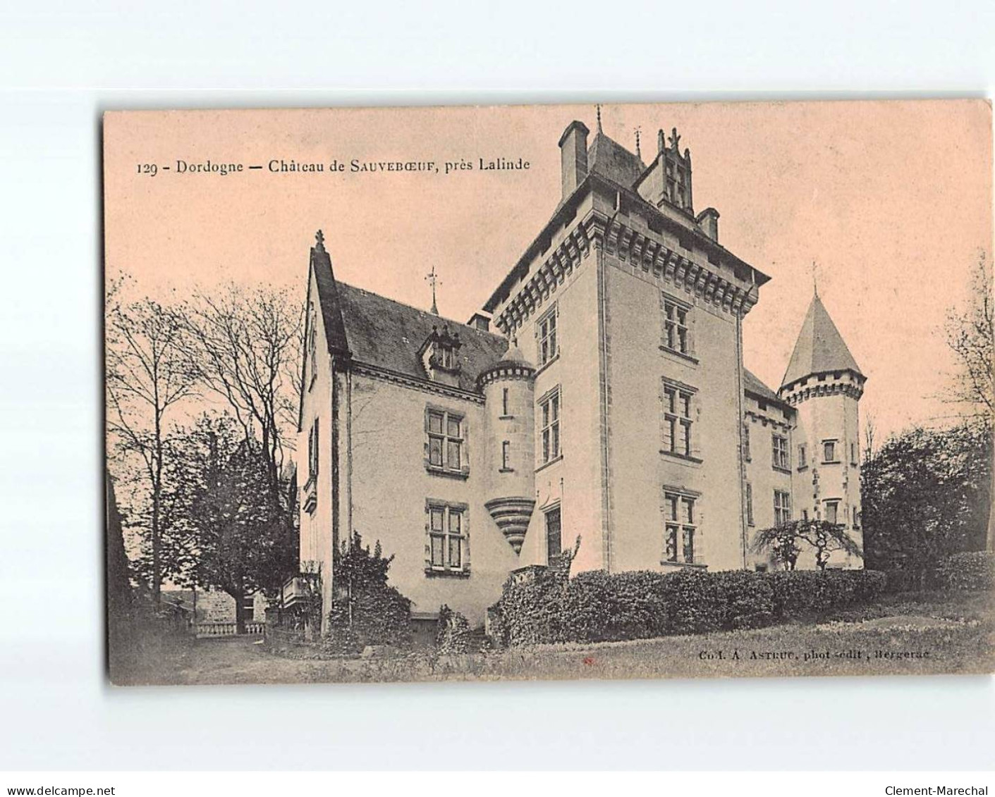 Château De Sauveboeuf, Par Lalinde - Très Bon état - Autres & Non Classés