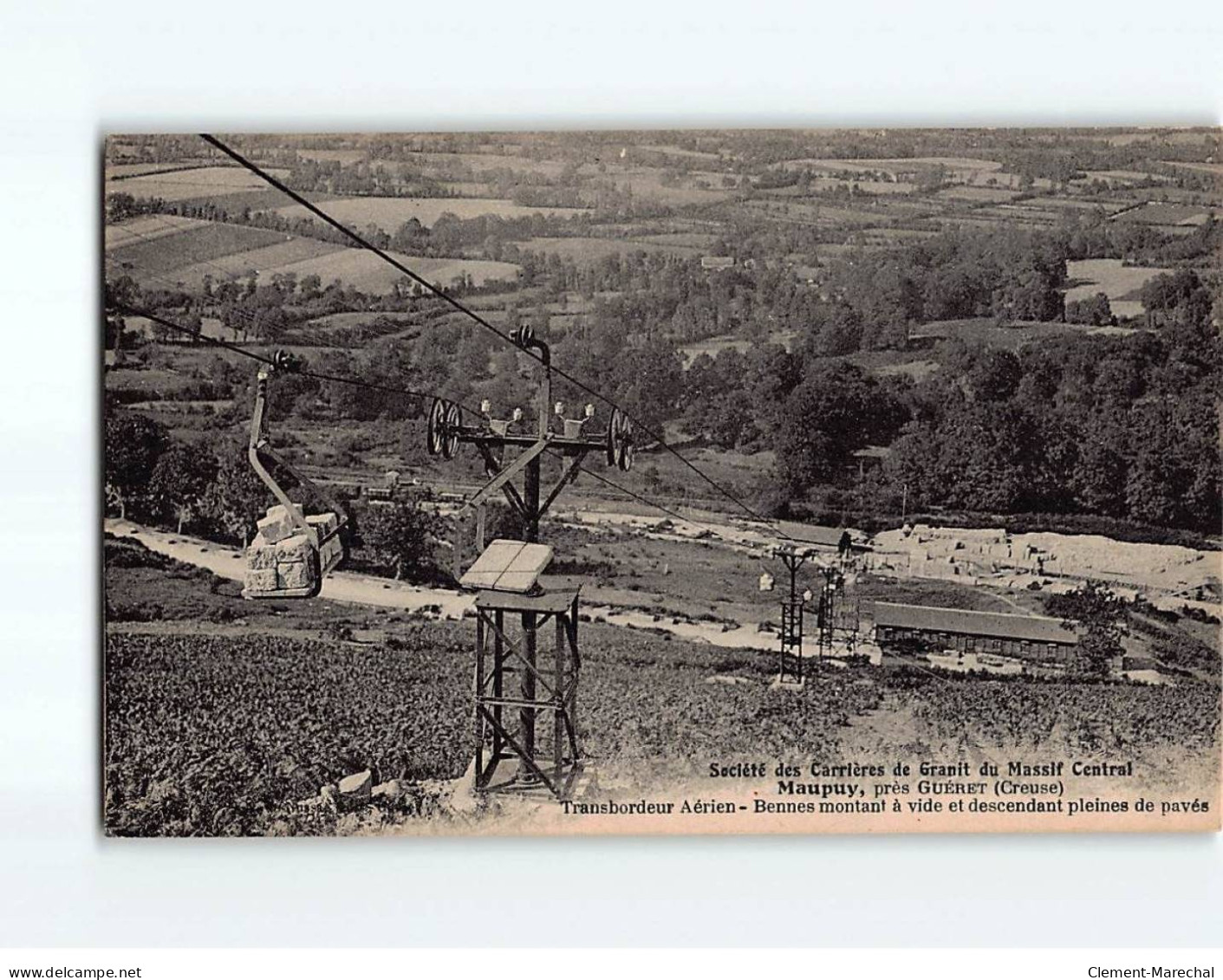 MAUPUY : Société Des Carrières De Granit Du Massif Central - Très Bon état - Andere & Zonder Classificatie