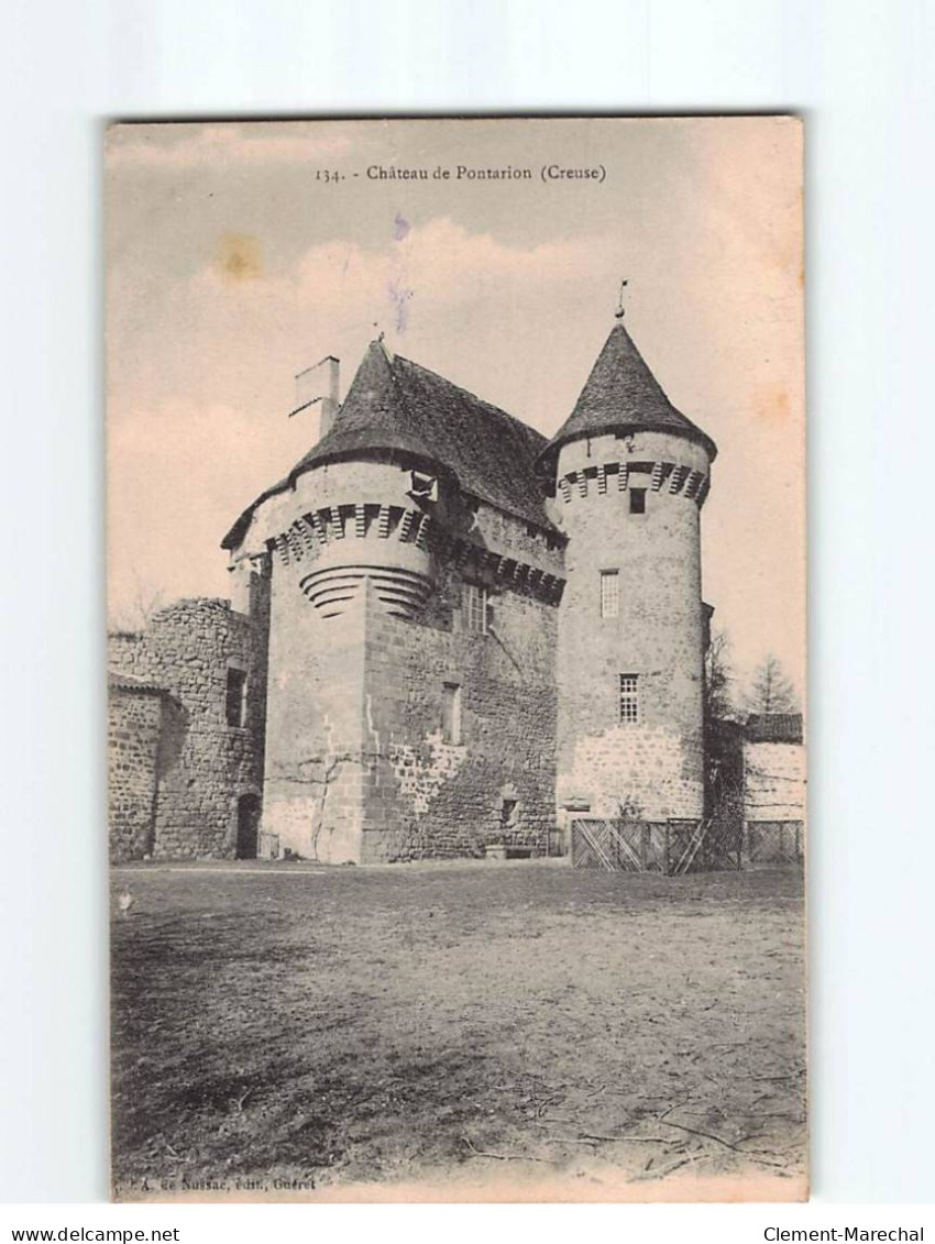 Château De PONTARION - état - Pontarion