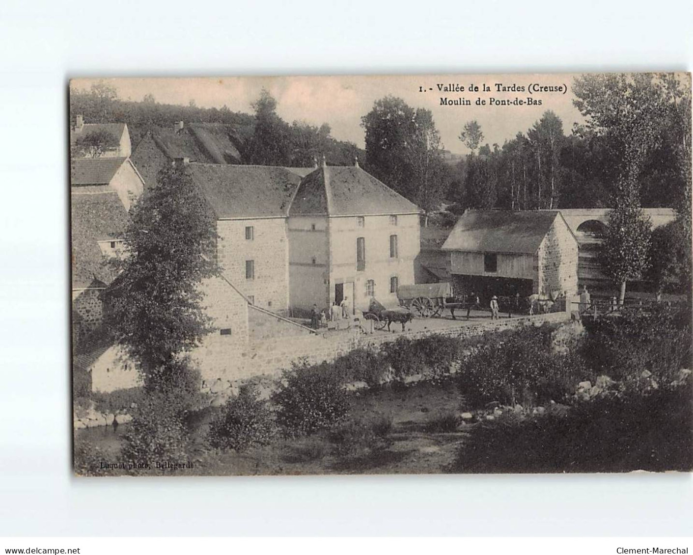 Vallée De La Tardes, Moulin De Pont-de-Bas - état - Autres & Non Classés