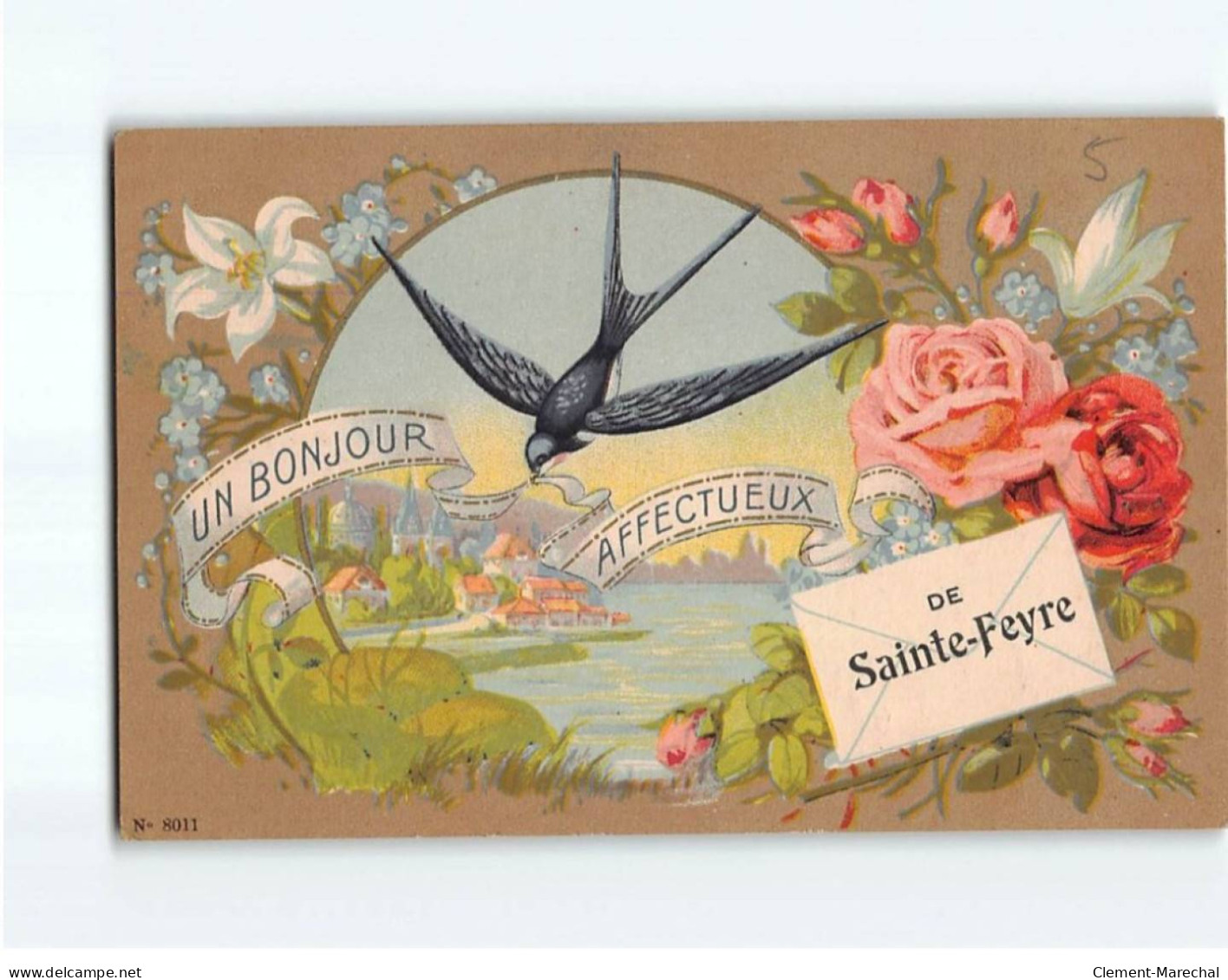 SAINTE FEYRE : Carte Souvenir - Très Bon état - Other & Unclassified