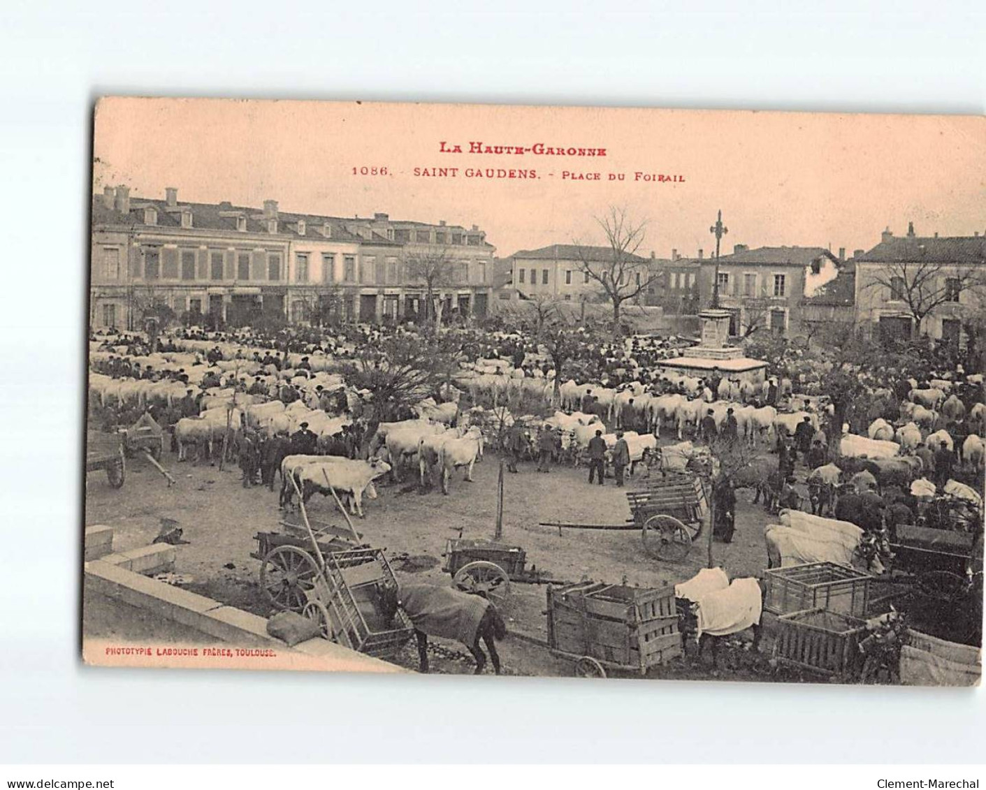 SAINT GAUDENS : Place Du Foirail - état - Saint Gaudens