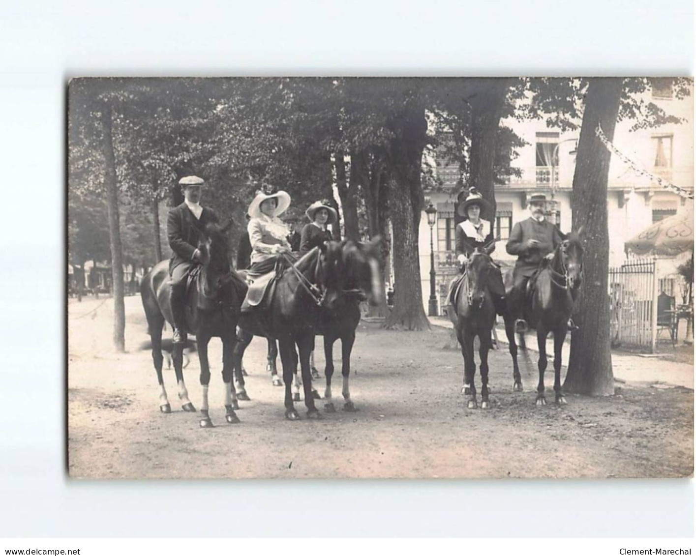 LUCHON : Photo De Groupe, à Cheval - Très Bon état - Luchon