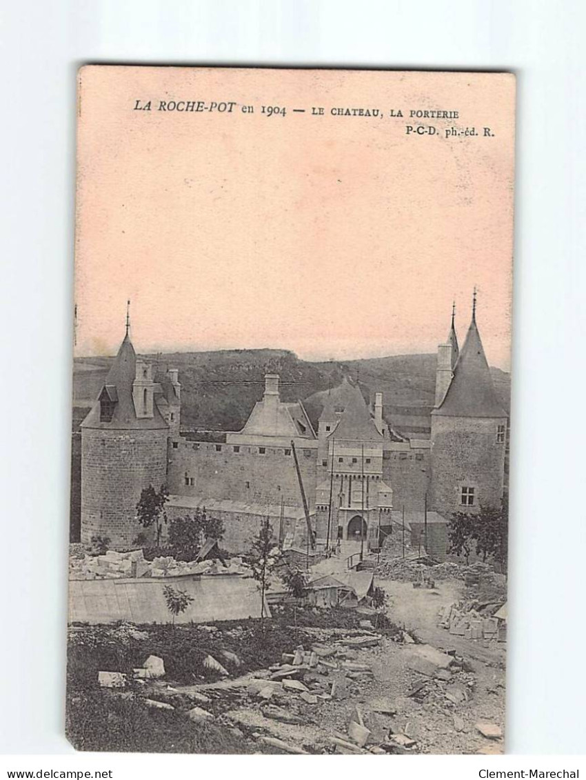 LA ROCHE POT : Le Château, La Porterie - état - Otros & Sin Clasificación